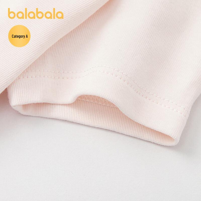 Милая короткая футболка с мультяшным принтом для девочек Balabala