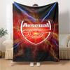 Arsenal Blanket Comfortable Great for Sofa Livingroom Office Chair Four Seasons Multipurpose Playful Design Ideal Gift For Birthday Valentine'S Day