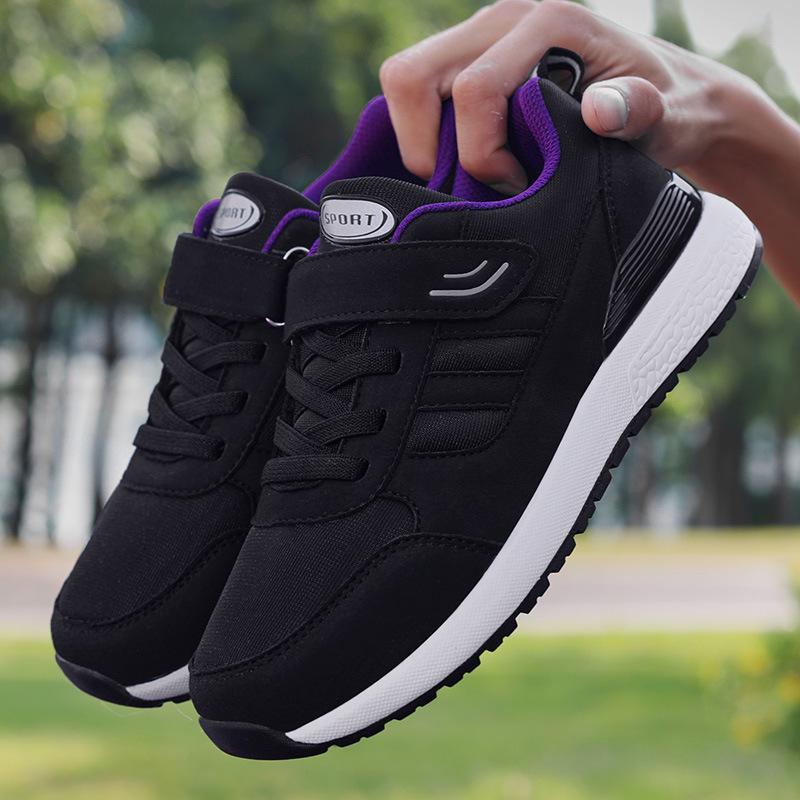 Autumn Pulse Warm Non-Slip Massage Shoes for Elderly Terahertz Therapy Walking Sneakers