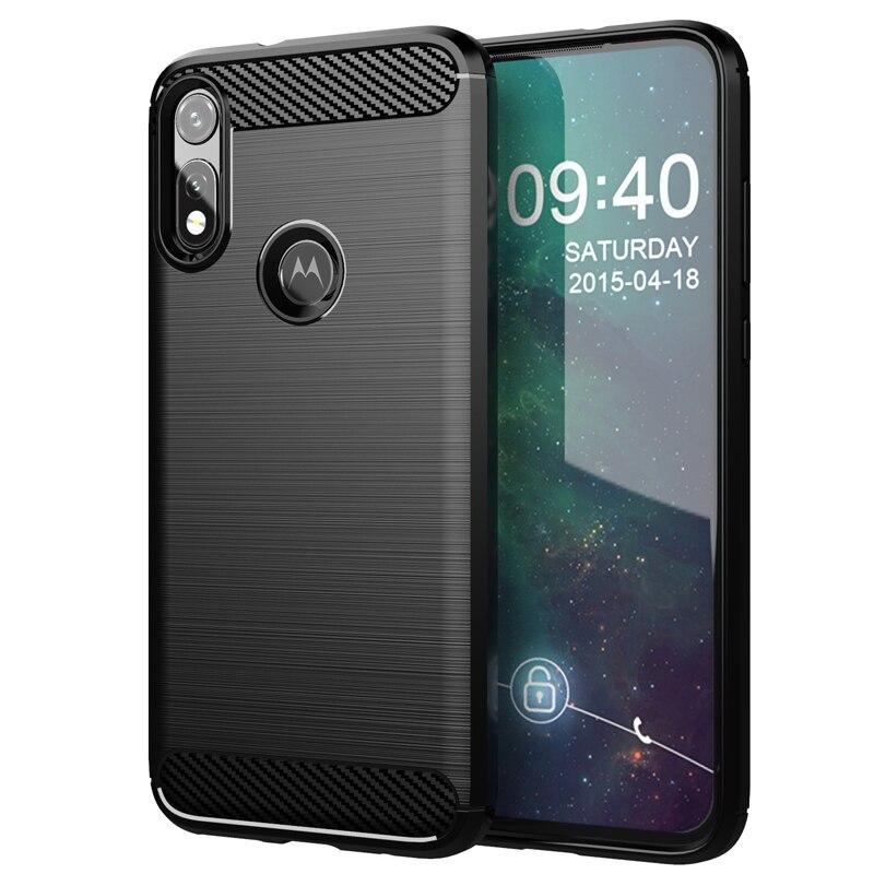 Силиконовый чехол для Motorola MOTO E 2020, противоударный чехол для moto e 2020, чехлы для телефонов, чехол из углеродного волокна, чехол Fundas