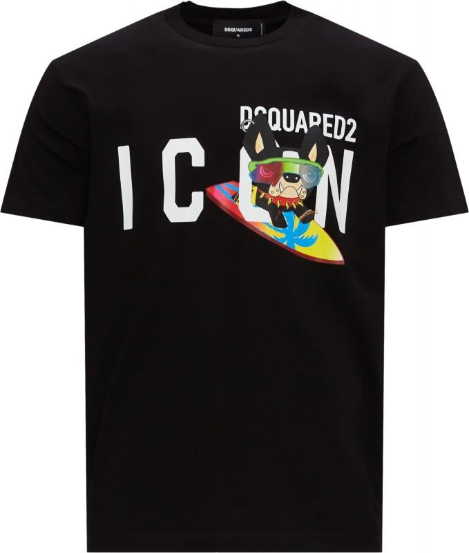 DSQUARED2 men's t-shirt icon - Size: S