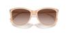 Emporio Armani Women's Shiny Opalin Beige Sunglasses EA4060F, Size 56