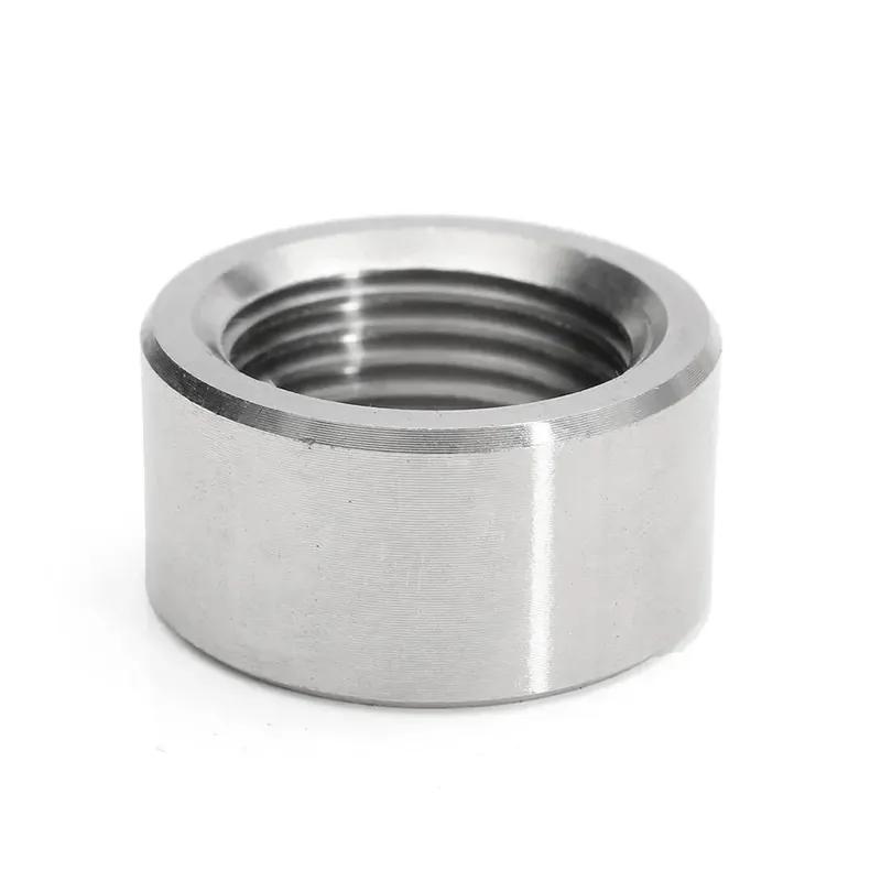 10X 304 Stainless Steel M18x1.5 Exhaust Weld-On Nut For Lambda Boss O2 Oxygen Sensor