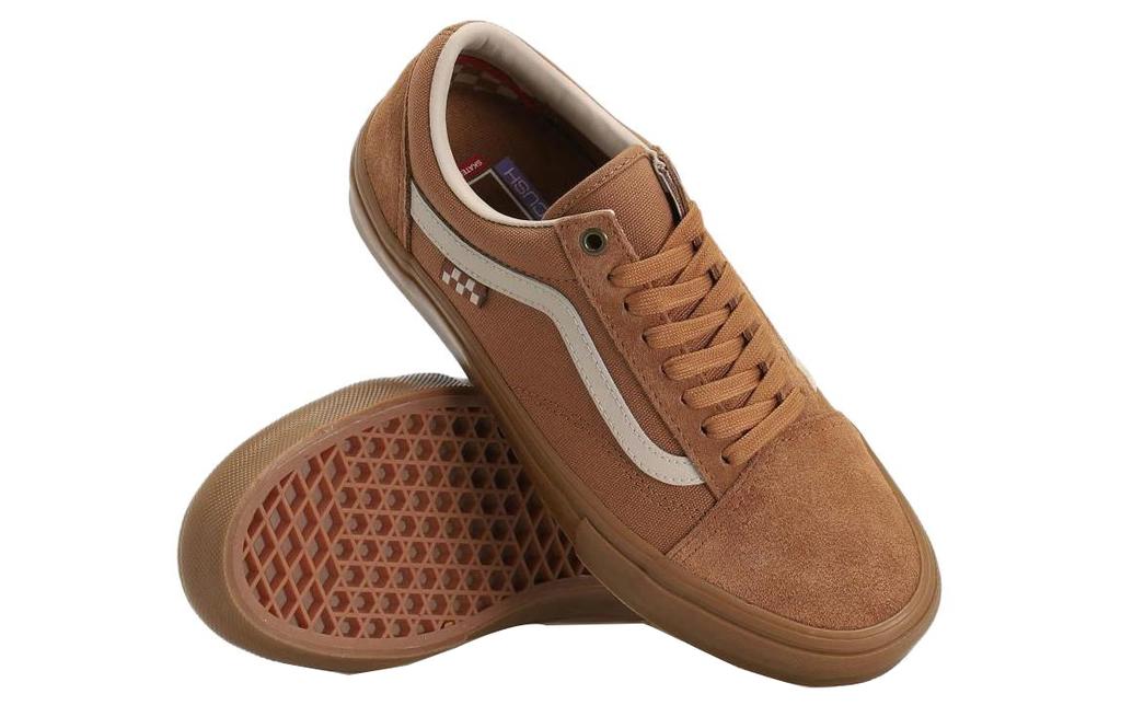 Кеды Vans Old Skool Skate 'Светло-коричневая резина' VN0A5FCBBGZ