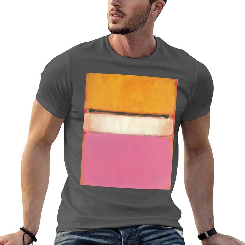 Mark Rothko Tshirt Plus Size Basic Short Sleeve Top