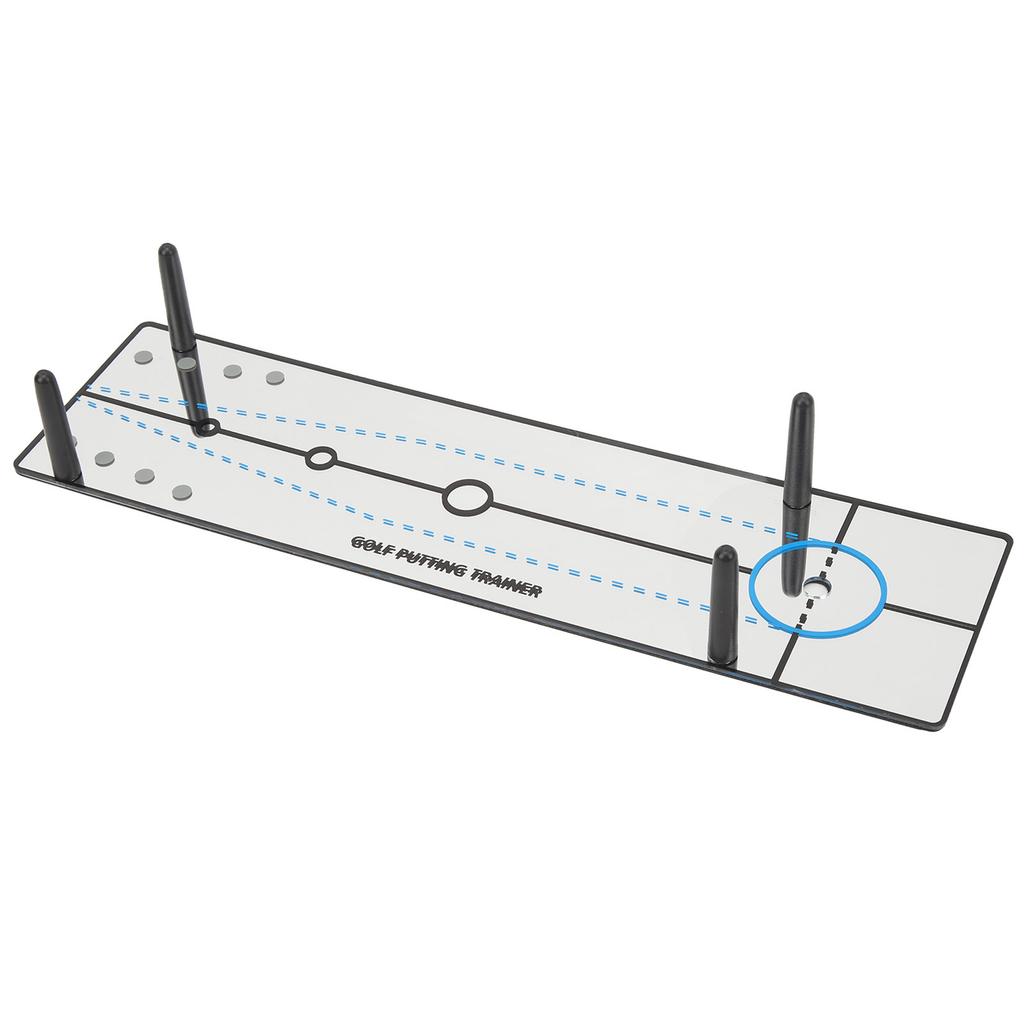 Зеркало для выравнивания мяча для гольфа Портативное вспомогательное средство для паттинга Зеркало для паттинга Тренировочное средство для паттинга Акриловое вспомогательное средство для гольфа