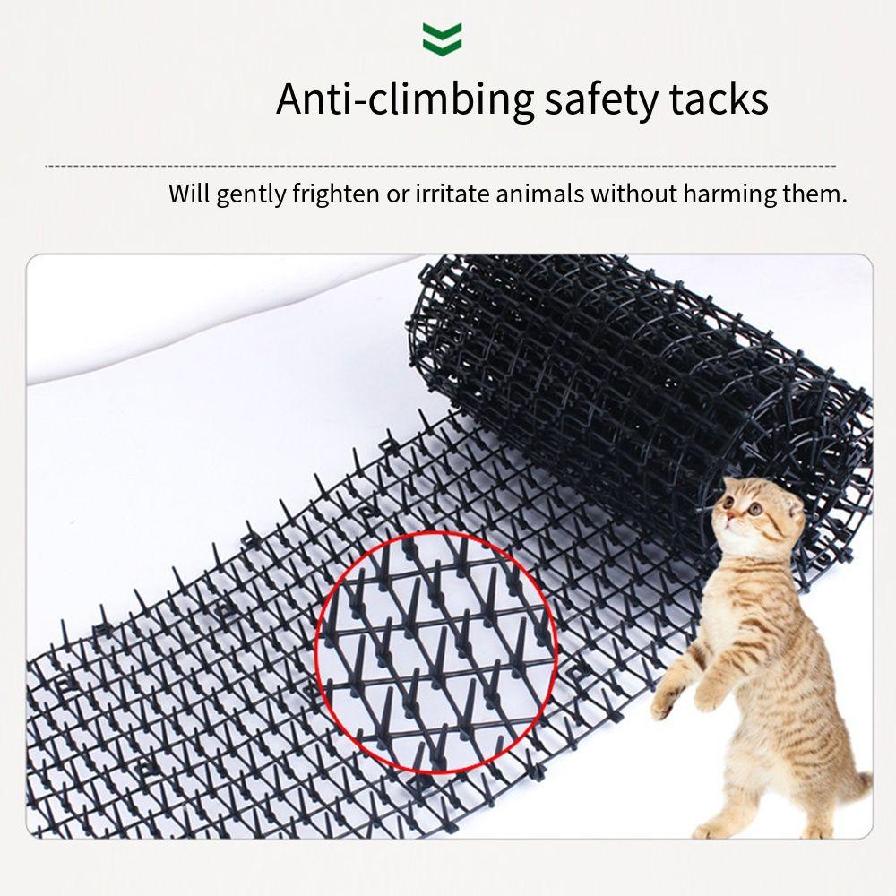 2m/4m Anti-Cats Digging Stopper Network Cat Deterrent Mat Durable Cat Scat Mat with Spikes  Indoor