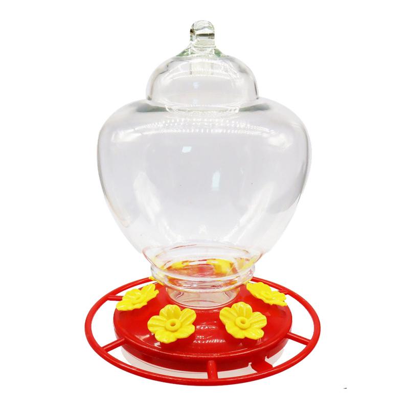 Наружная подвесная кормушка для колибри, съемная герметичная кормушка для птиц, контейнер для еды для сада и двора