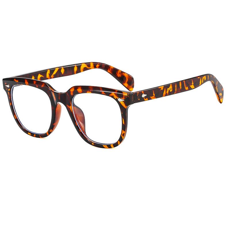 New anti-blue radiation glasses, fashionable retro glasses frames, trendy men's and women's myopia glasses frames, mobile phone eye protection glasses