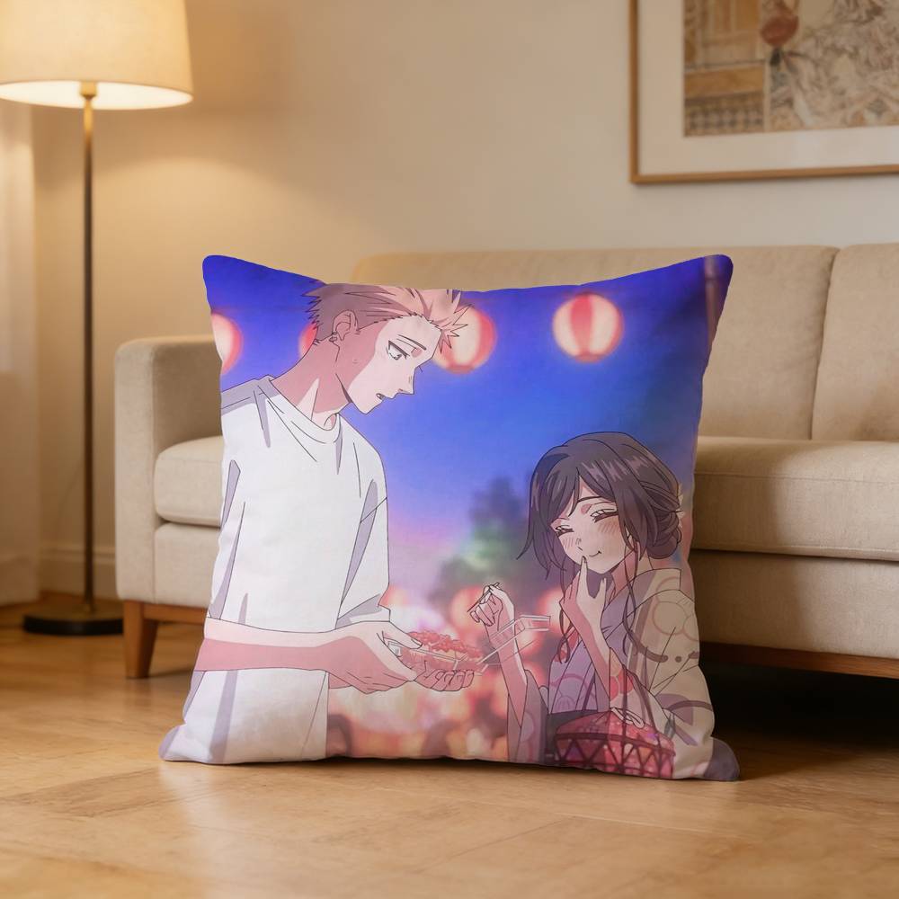 The Fragrant Flower Blooms with Dignity Pillow Case Cushion Cover Throw Pillow Case For Car Sofa