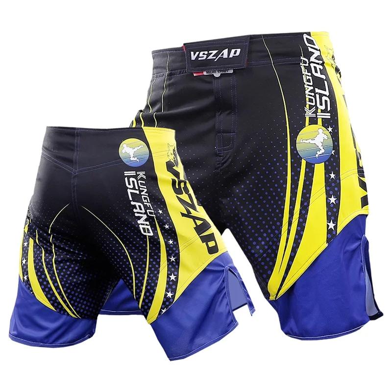 Боксёрские шорты для тайского бокса, кикбоксинг, боевые ММА, спортивные штаны, боевые искусства