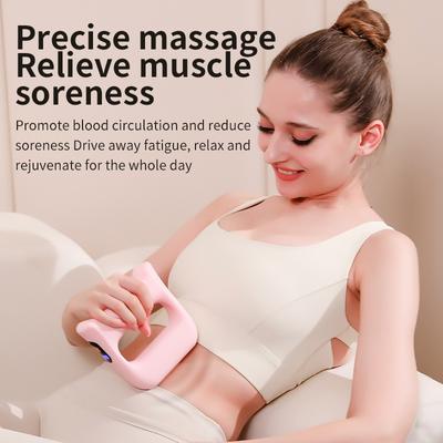 Кольцо для фасции Fascia Gun Массажное кольцо для отторжения жира Вибрационный массажер Кольцо для йоги для плеч и шеи Mini Fascia Gun
