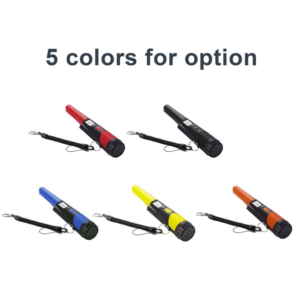 Металлоискатель, портативный высокочувствительный металлоискатель, светодиодный индикатор с одной кнопкой, детектор золота с