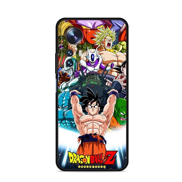 Чехол для телефона Anime Dragon Son для Xiaomi Mi 10 10S 12S 11T 12 Pro 11 Lite 11X 10T 11i 12X G-Gokus Funda Capa TPU Soft Black Cover