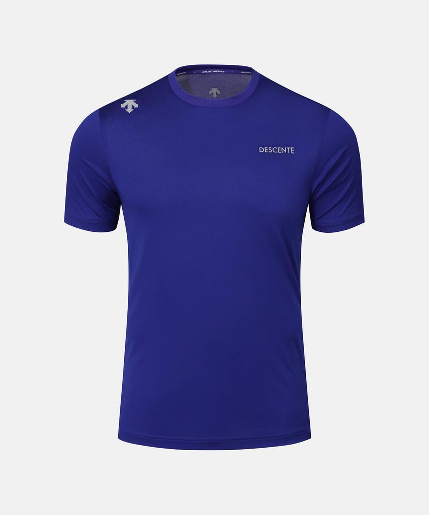 DESCENTE Быстросохнущая футболка с коротким рукавом Синяя Sr323Rts77 (Тип)