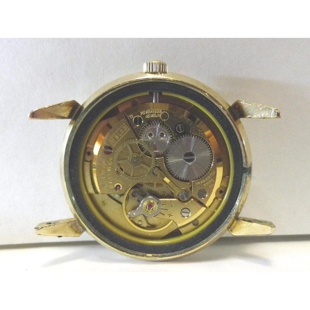 Б/у 1960-х ~ Винтажные мужские часы BULOVA с покрытием из 10-каратного золота Для повседневного ношения