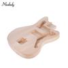 Muslady Unfinished DIY Electric Guitar  Barrel Basswood for Mustang Guiatr