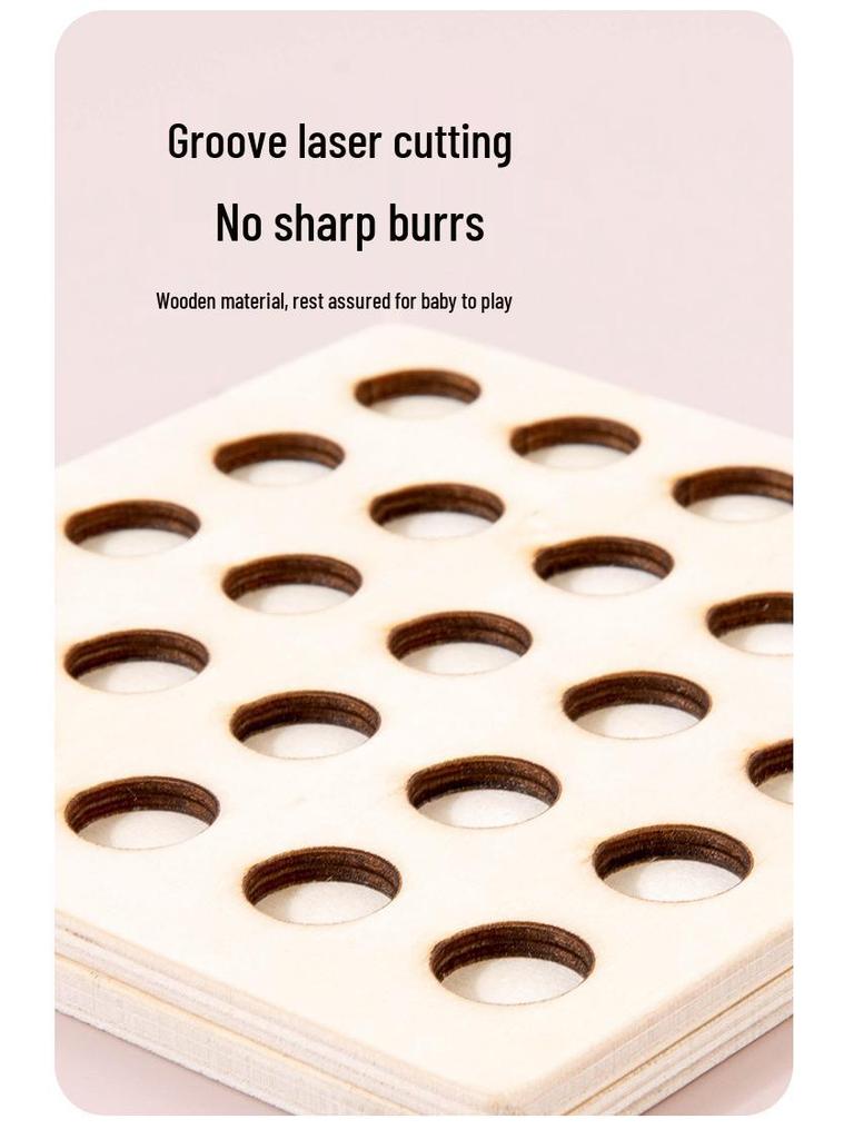 Монтессори Детская игрушка с зажимами - Развивающая игра для концентрации и взаимодействия родителей и детей