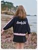 David Bella Girls' Knitted Jacket Spring Collection New Large Children's Antibacterial Cardigan Children's Coat