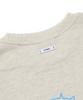STIGMA Jesus Oversized Crewneck Oatmeal Melange