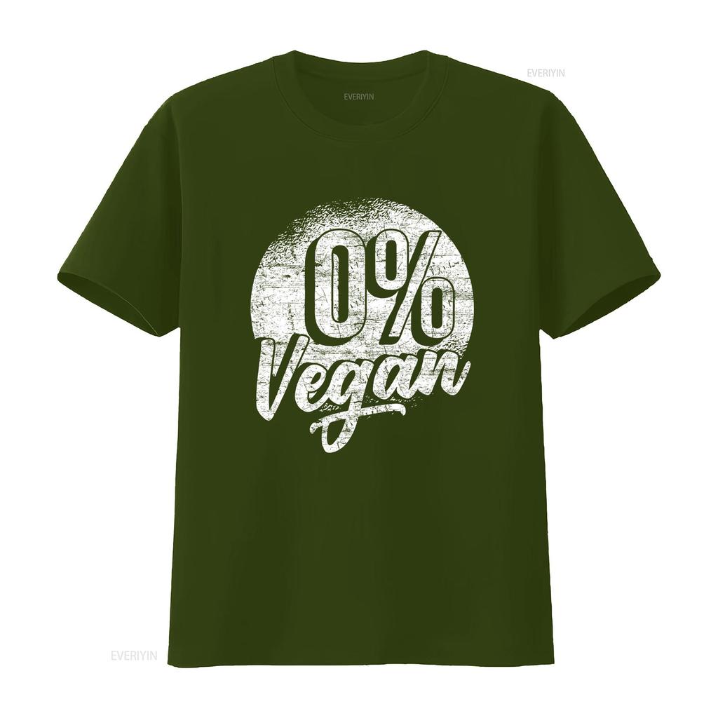 0 Vegan Lifestyle T Shirt Perfect for BBQ Lovers Pitmasters Grill Enthusiasts Meat Eaters vintage Top For Everyday Wear