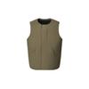 DESCENTE Dualis Down Vests Men's KK-KHAKI Crew Neck Moderate Other D4131DDV89