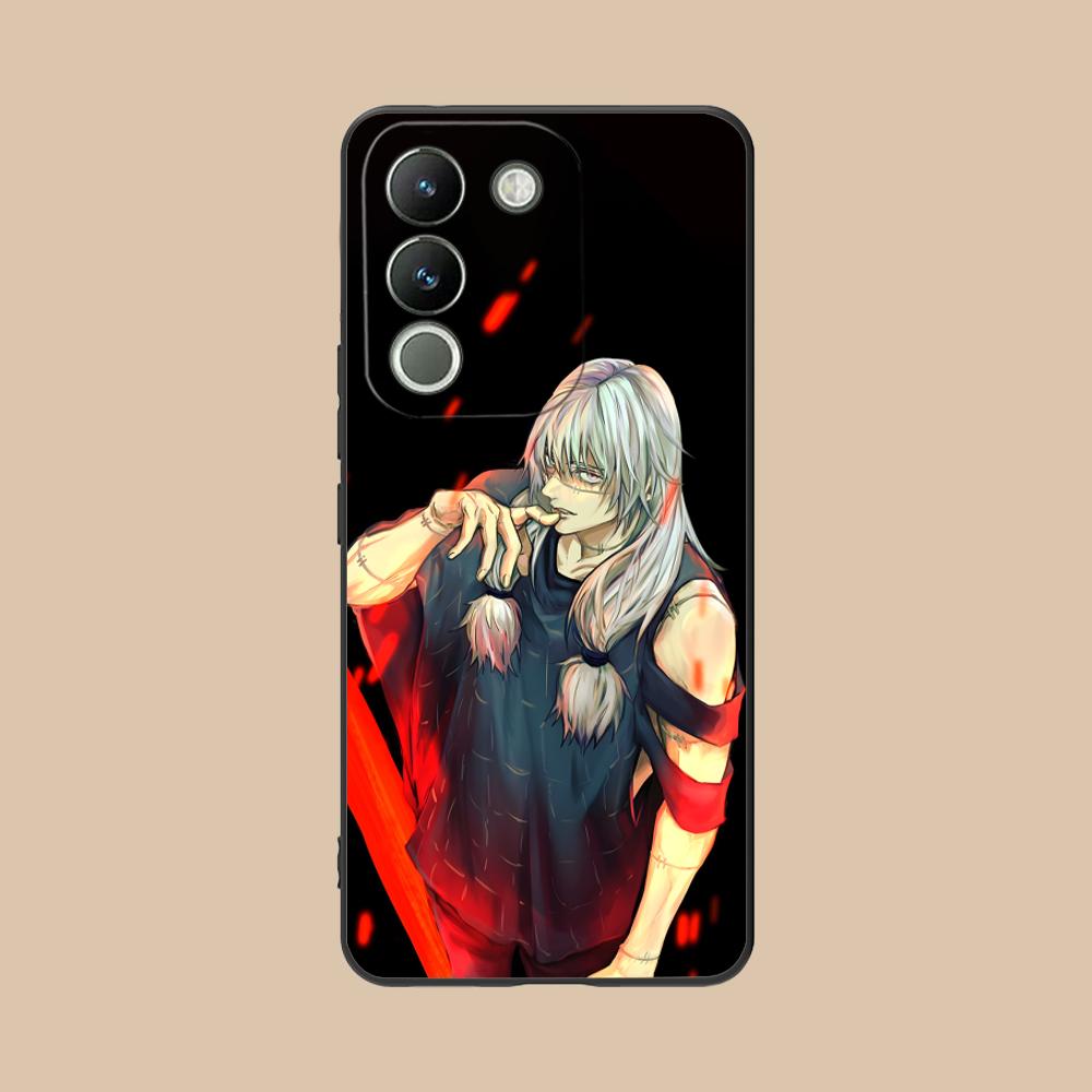 Чехол для телефона JJK Mahito для VIVO Y77 76 75 74 73 72 58 56 55 51 50 38 36 Y19 Y18 Y03 Y01 5G Мягкий ТПУ Ударопрочный Чехол