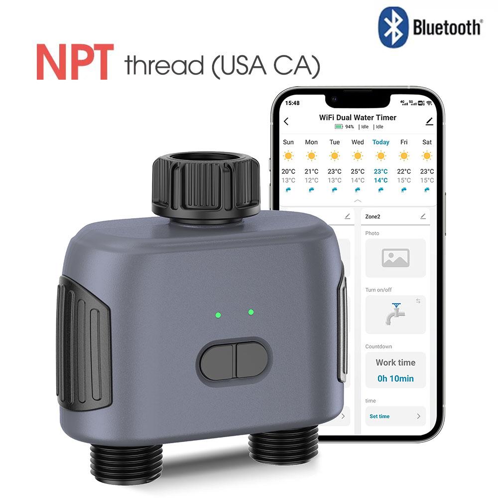 Tuya Умный Zigbee/Bluetooth Таймер полива Система капельного полива Садовый таймер полива Сад