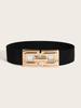 Retro Elastic Elastic Belt Women'S Outer Wear Wide With Suit Coat Waist Seal Decorative Waist