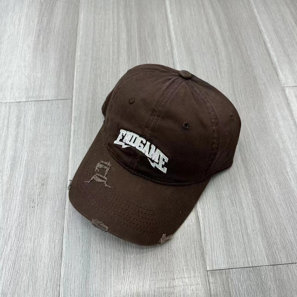 Шляпа женская весенне-летняя новая трехмерная вышитая буква полированная бейсболка мужская парная повседневная универсальная кепка с загнутыми полями