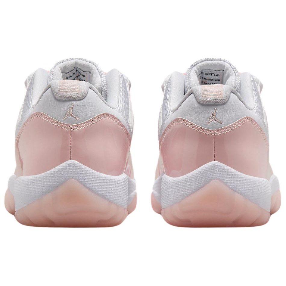 Air Jordan 11 Retro Low Legend Розовые женские кроссовки Белые AH7860-160