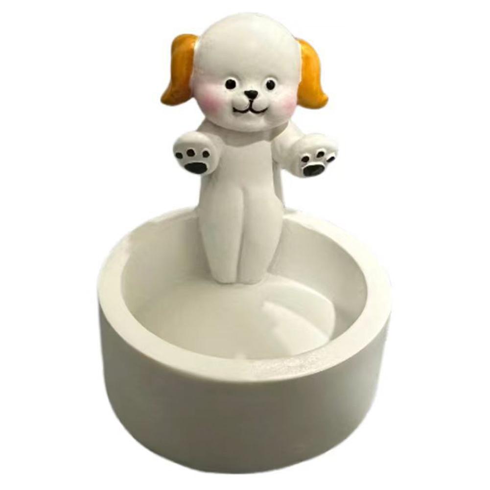 Cat/Dog/Rabbit/Fox Aromatherapy Holder Warming Paws Scented Light Holder Cute Candlestick Lamp Holder Cartoon for Home Decor
