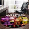 Five Nights at Freddy's Print Round Rug, Washable Floor Carpet, For Entryway Dorm Laundry Room Office Study, Home Decor Birthday Christmas Gift