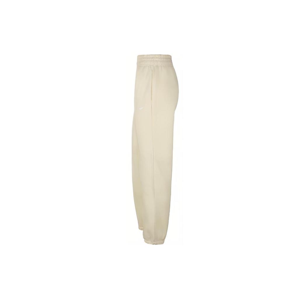 Nike Knitted Sweatpants US Version Women's Coconut Milk BV4089-113