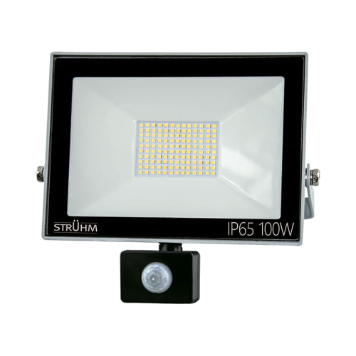 Naświetlacz Led Z Czujnikiem Ruchu 100W 4500K 8000Lm Ip65 Kroma Ideus 03608