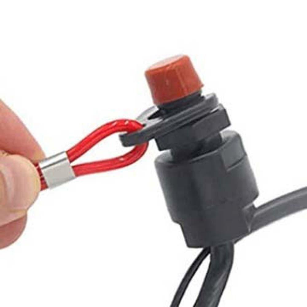 Stretchable Boat Kill Switch Lanyard Safe Engine Kill Stop Switch Outboard Engine