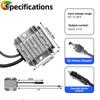 30V DC to DC Boost Converter 12V/24V to 30V 3.5A Step Up Power Module with IP68 Waterproof for RVs Boats