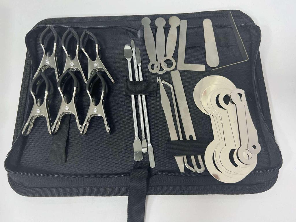 Инструмент для ремонта и выравнивания прокладок саксофона, флейты, кларнета