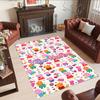 Peppa Pig Customize Your Name Carpet Suitable for Outdoor Bedrooms Balcony Game Room Anti-slip Rug Decorate Offices Perfect Gift for Friends & Family