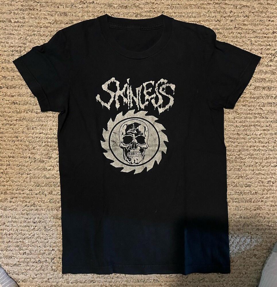 Skinless Girly Shirt Short Sleeve Cotton Black All Size T-Shirt AC2686
