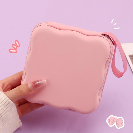 Чехол для технических аксессуаров Милый портативный органайзер для электроники Дорожный чехол для электронных аксессуаров для