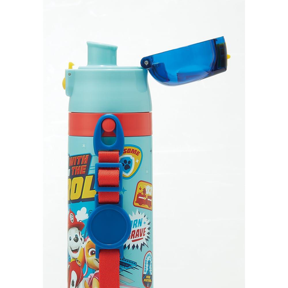 Skater Stainless Steel Water Bottle for Direct Paw Patrol Cooling Sports Water Kids, Drinking, 470ml, 24, Lightweight, Child-Friendly, Only, Bottle,