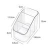Transparent Pen Container Acrylic Cosmetics Organizer Box Creative Makeup Brushes Holder