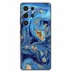 Phone Case For Samsung Galaxy S26 Ultra Colorful Painted Soft Silicone Bumper for Samsung S26 Ultra Case Marble Shockproof Cover
