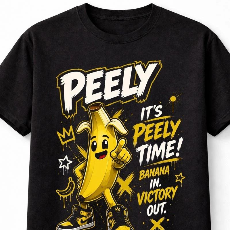 Peely The Banana Victory Gaming Character Graphic Gamer Funny Unisex TShirt
