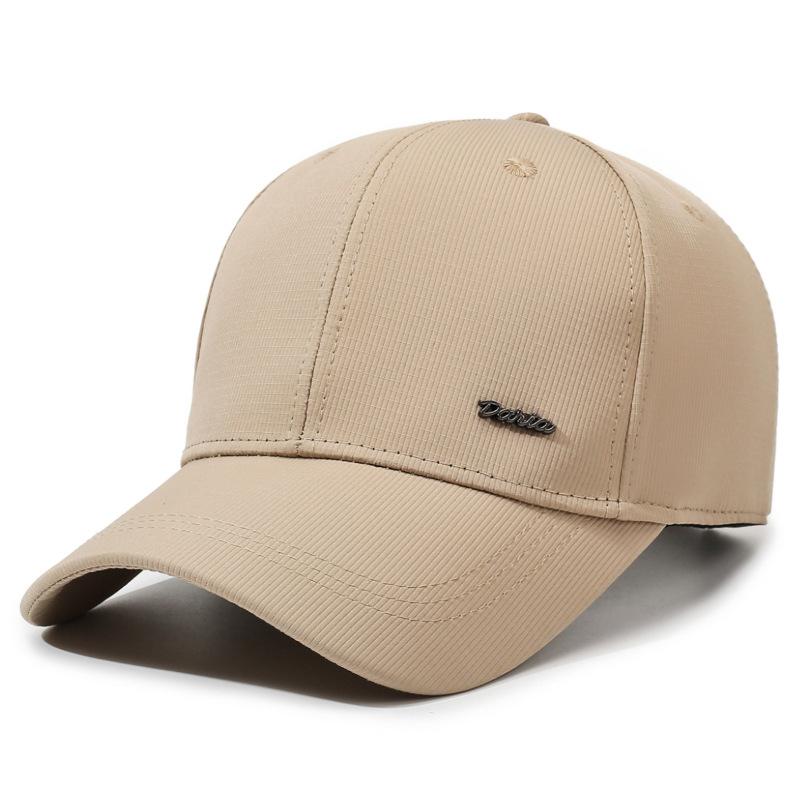 Spring And Autumn Middle-Aged Men'S Baseball Cap Versatile Sun Cap Simple Letter Cap Men'S Outdoor Sunscreen Cap