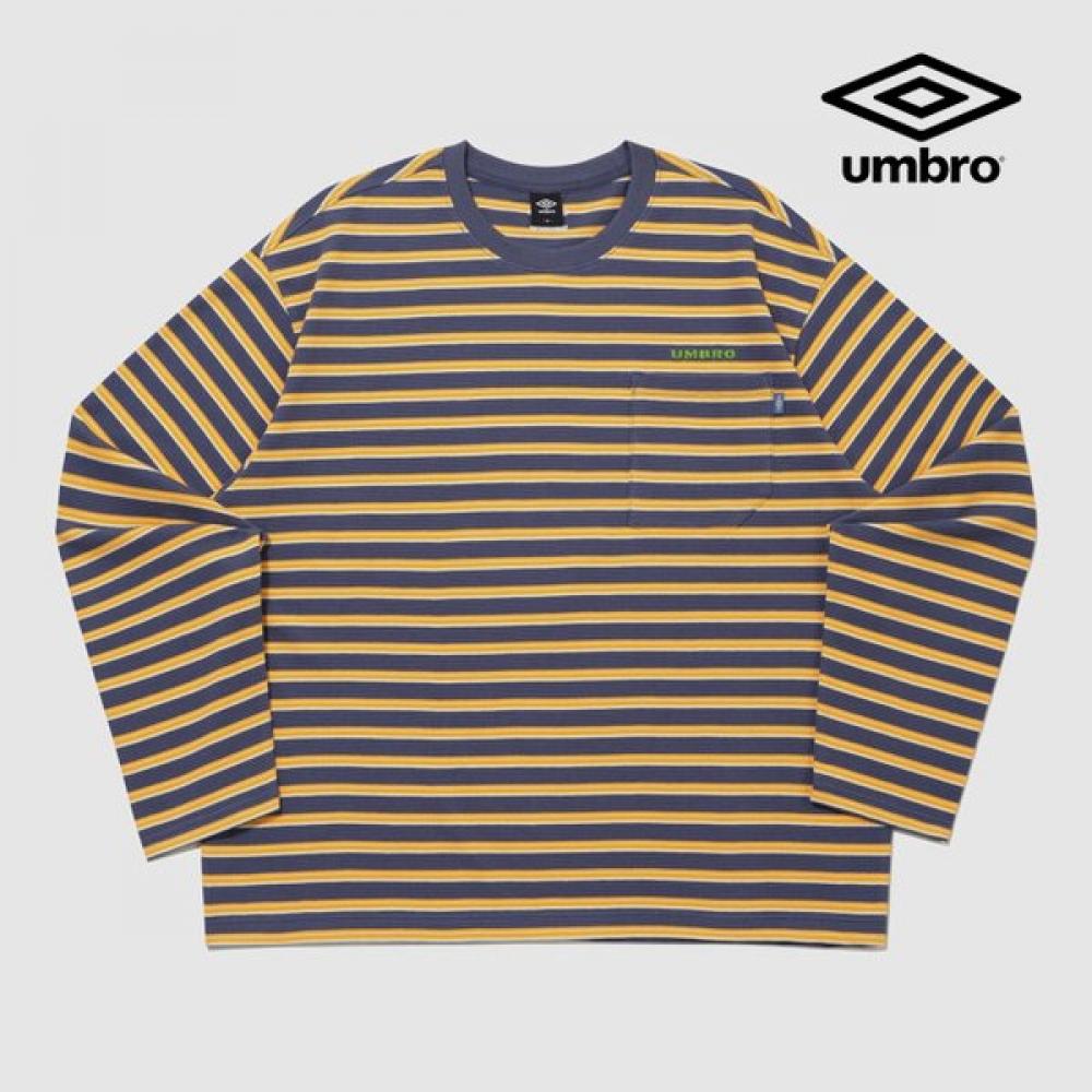 Umbro CoTTon Waffle STripe Long Sleeve T shirT Brk0