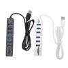 USB 2.0 Hub 6 Port Hub Multi Splitter Port 100cm Long cable Multiple Expanderfor Computer Laptop PC USB Adapter Accessories