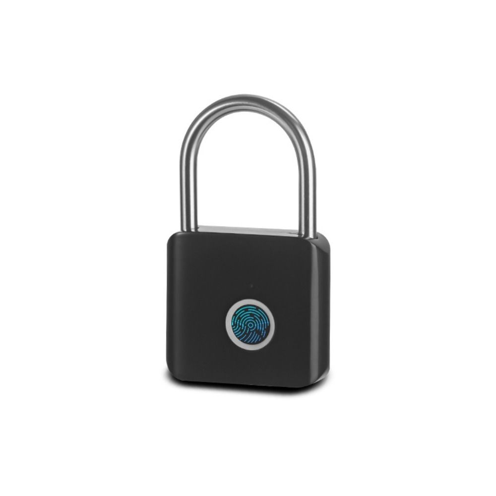 Anti-Theft Smart Fingerprint Padlock USB Charging Portable Electronic Password Lock USB Rechargeable Waterproof