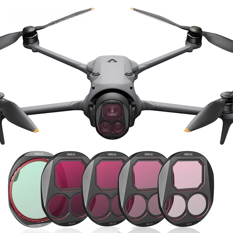 Replacement Lens ND Filters Set CPL/ND8/16/32/64 Filters Kit Professional Filte For DJI Mavic 4 Pro Repair Parts